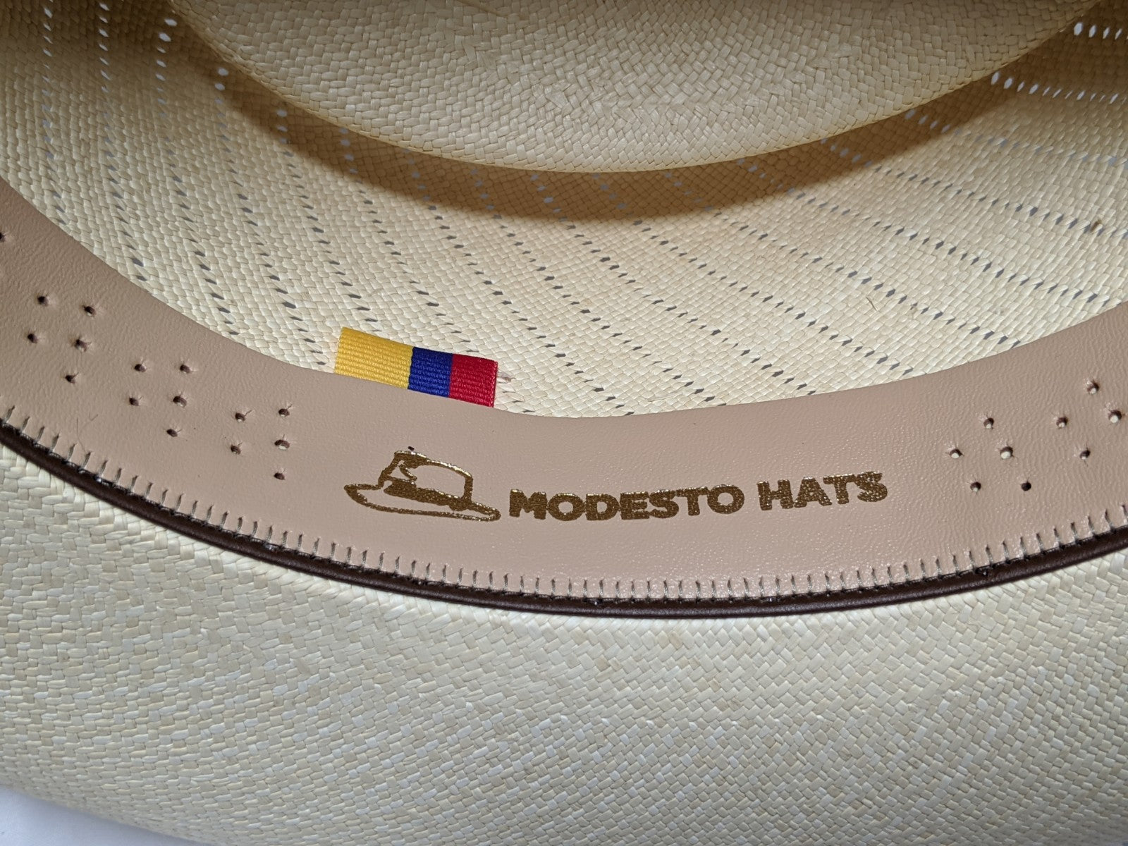 Panama Hat for men, Ecuador handmade - Modesto Hats
